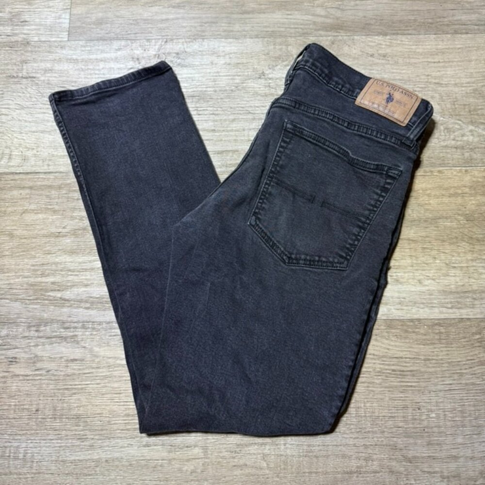Black US Polo Ralph Lauren Slim Fit Denim Jeans Size 30x32